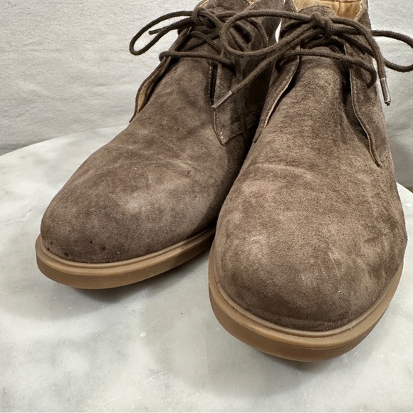 Hush Puppies Bailey suede tan brown chukka lace up ankle boot bootie leather - Picture 6 of 11